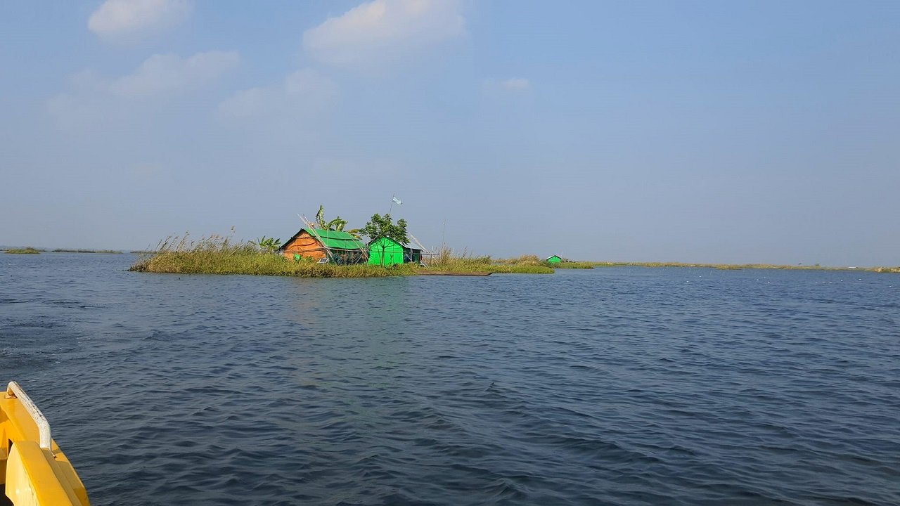 Trip to the only floating National park in the world Loktak Lake